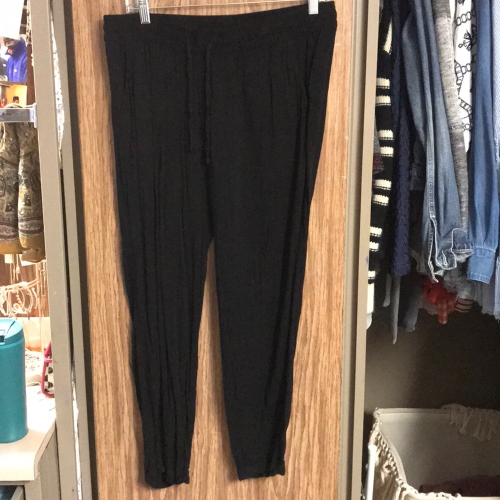 old navy black pants